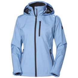 Снимка на Helly Hansen W CREW HOODED JACKET Дамско яке, синьо, размер