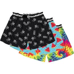 Снимка на Horsefeathers FRAZIER 3PACK BOXER SHORTS Мъжки боксерки, микс, размер