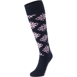 Снимка на KARI TRAA ROSE WOOL SKI SOCKS Дамски скиорски три четвърти чорапи, тъмносин, размер