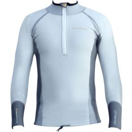 Снимка на LAVACORE LC ELITE SHIRT LONG SLEEVE Дамски топ с мерино за водни спортове, сиво, размер