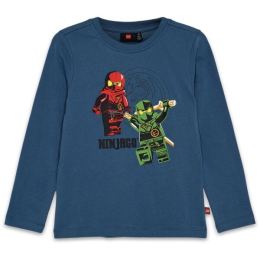 Снимка на LEGO&reg; kidswear LWTANO 607 Момчешка тениска с дълъг ръкав, синьо, размер