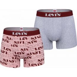 Снимка на Levi's&reg; Levi's MEN LEVIS LOGO AOP BOXER BRIEF 2P Мъжки боксерки, розово, размер