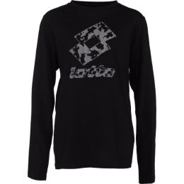 Снимка на Lotto SMART B IV TEE LS Момчешка тениска, черно, размер