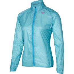 Снимка на Mizuno AERO JACKET Дамско яке за бягане, светлосиньо, размер