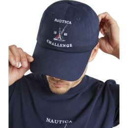 Снимка на NAUTICA OXFORD STRAPBACK Мъжка шапка с козирка, тъмносин, размер