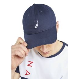 Снимка на NAUTICA RUCK STRAPBACK Мъжка шапка с козирка, тъмносин, размер