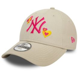 Снимка на New Era 940K MLB CHILD ICON 9FORTY NEYYAN Детска шапка с козирка, бежово, размер