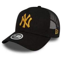 Снимка на New Era 940W AF TRUCKER MLB WMNS METALLIC NEYYAN Дамска шапка с козирка, черно, размер