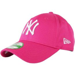 Снимка на New Era 9FORTY KID MLB LEAGUE BASIC NEYYAN LS Дамска клубна шапка с козирка, розово, размер