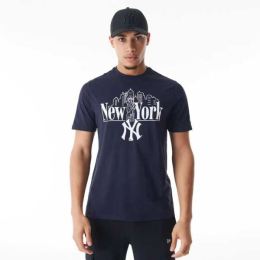 Снимка на New Era NEW YORK YANKEES MLB Мъжка тениска, тъмносин, размер