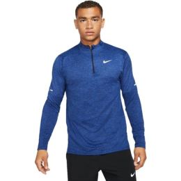 Снимка на Nike DRI-FIT ELEMENT Мъжка тениска за бягане, синьо, размер