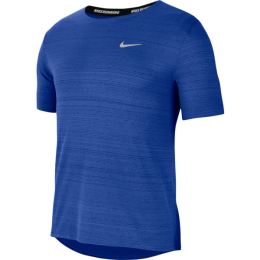 Снимка на Nike DRI-FIT MILER Мъжка тениска за бягане, синьо, размер