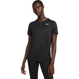 Снимка на Nike DRI-FIT Дамска спортна тениска, черно, размер