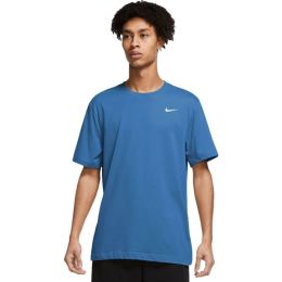 Снимка на Nike DRY TEE DFC CREW SOLID M Мъжка тениска за трениране, синьо, размер