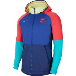 Снимка на Nike FC BARCELONA HOODIE M Мъжко футболно яке, синьо, размер