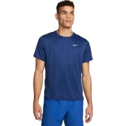 Снимка на Nike NK DF UV MILER SS Мъжка тениска за тренировка, тъмносин, размер