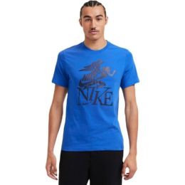 Снимка на Nike SPORTSWEAR CLUB TEE Мъжка тениска, синьо, размер