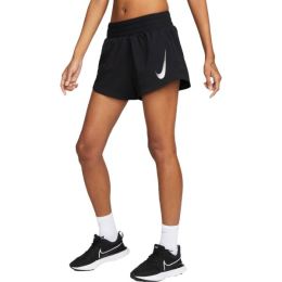 Снимка на Nike SWOOSH SHORT VENEER VERS Дамски шорти, черно, размер