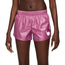 Снимка на Nike W NK SWSH RUN SHORT Дамски шорти за бягане, розово, размер