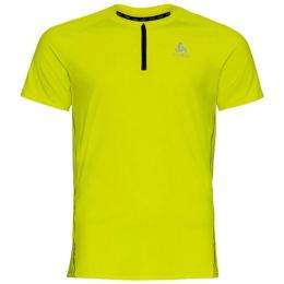 Снимка на Odlo AXALP TRAIL T-SHIRT CREW NECK S/S 1/2 ZIP Мъжка тениска, жълто, размер