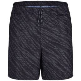 Снимка на Odlo SHORT ESSENTIAL PRINT Мъжки шорти за бягане, черно, размер