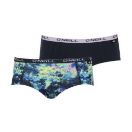 Снимка на O'Neill HIPSTER WATERPNT&PLAIN 2-PACK Дамски бикини, микс, размер