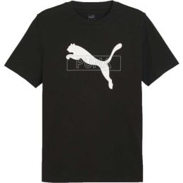 Снимка на Puma DESERT ROUAD GRAPHIC TEE Мъжка тениска, черно, размер