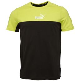 Снимка на Puma ESS LOGO TEE Мъжка тениска, жълто, размер