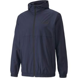 Снимка на Puma ESS SOLID WINDBREAKER Мъжко яке, тъмносин, размер