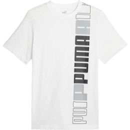 Снимка на Puma ESSENTIALS + LOGO LAB TEE Мъжка тениска, бяло, размер