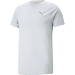 Снимка на Puma EVOSTRIPE TEE Мъжка спортна тениска, бяло, размер