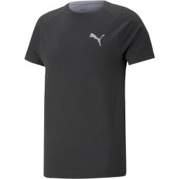 Снимка на Puma EVOSTRIPE TEE Мъжка спортна тениска, черно, размер