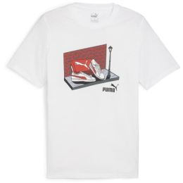 Снимка на Puma GRAPHIC SNEAKER BOX TEE Мъжка тениска, бяло, размер