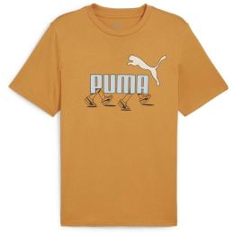 Снимка на Puma GRAPHIC SNEAKER TEE Мъжка тениска, оранжево, размер