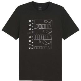 Снимка на Puma GRAPHIC TRIPLE NO 1 LOGO TEE Мъжка тениска, черно, размер