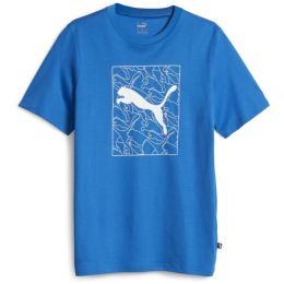 Снимка на Puma GRAPHICS CAT TEE Мъжка тениска, синьо, размер