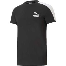 Снимка на Puma ICONIC T7 TEE Мъжка тениска, черно, размер