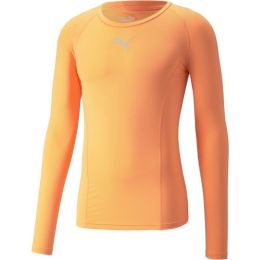 Снимка на Puma LIGA BASELAYER TEE LS Мъжка тениска, оранжево, размер