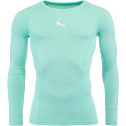 Снимка на Puma LIGA BASELAYER TEE LS Мъжка тениска, тюркоазено, размер