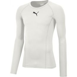 Снимка на Puma LIGA BASELAYER TEE LS Функционална мъжка тениска, бяло, размер