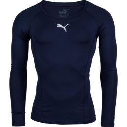 Снимка на Puma LIGA BASELAYER TEE LS Функционална мъжка тениска, тъмносин, размер