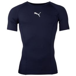 Снимка на Puma LIGA BASELAYER TEE SS Мъжка функционална блуза, тъмносин, размер