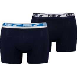 Снимка на Puma MEN MULTI LOGO BOXER 2P Мъжки боксерки, микс, размер