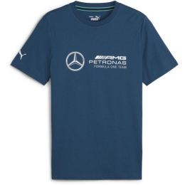 Снимка на Puma MERCEDES-AMG PETRONAS F1 ESSENTIALS LOGO TEE Мъжка тениска, синьо, размер