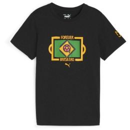 Снимка на Puma NEYMAR JR TEE Детска спортна тениска, черно, размер