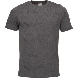 Снимка на Puma OPEN ROAD AOP TEE Мъжка тениска, тъмносиво, размер