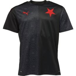 Снимка на Puma SK SLAVIA AWAY SHIRT REPLICA Мъжка тениска, черно, размер