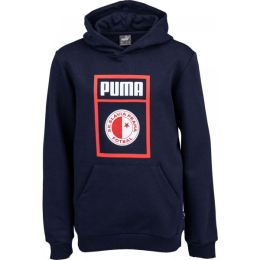 Снимка на Puma SLAVIA PRAGUE GRAPHIC TEE JR Юношеско горнище, тъмносин, размер