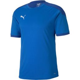 Снимка на Puma TEAM FINAL 21 TRAINING JERSEY Мъжка тениска, синьо, размер