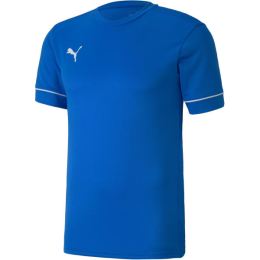 Снимка на Puma TEAM GOAL TRAINING JERSEY CORE Мъжка спортна тениска, синьо, размер